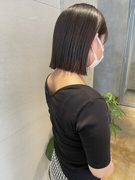 フーコー 小倉魚町店 (fuhcoh) ぱつっとボブ