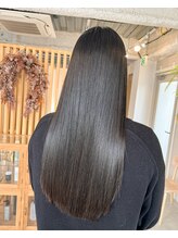 アクセヘアー 町田(acce hair) long straight perm