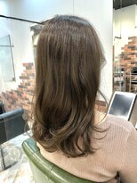 リノナ(Linona)&nbsp;☆小顔効果カット インナーカラー グレーベージュ 髪質改善 韓国