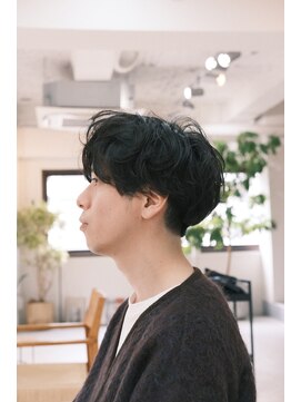 フェイヴィーズ(FavyS) メンズパーマ ツーブロックマッシュパーマ 大阪美容室