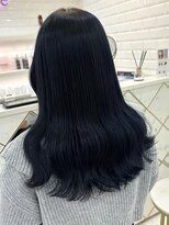 リルミー(Lilme)&nbsp;ブリーチ1回で出来るブルーブラック＊まゆ