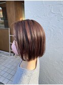 ピンクブラウン