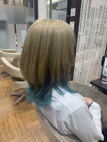 ユニックス イオンモール柏店(UNIX)&nbsp;【ハイトーンカラー】ウルフ×インナーカラー