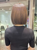 ヘアーアンドメイク ビス(HAIR&MAKE bis)&nbsp;酸性ストレート×ボブ