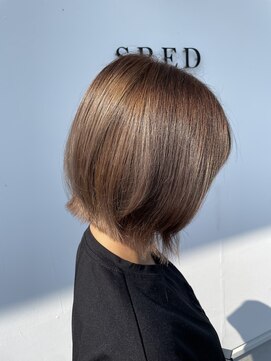 スレッド(SRED) ミルクティーベージュ♪