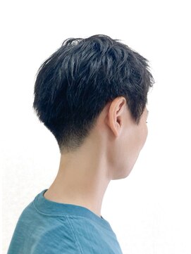 黄ぐまくん美容室 ショートレイヤー