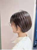 ボブ/ショートボブ/丸みショート/30代/40代/50代/大人かわいい