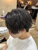 名古屋/メンズカット/メンズパーマ/眉毛/縦落ちパーマ