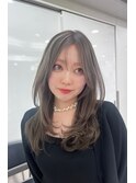 大人可愛い/くびれミディアム/韓国ヘア/20代30代
