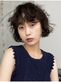 天神　ボブ　レイヤーカット　ボブパーマ