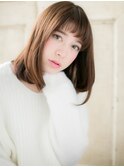 柏/柏駅/髪質改善/ハイライトカラー/くびれヘアe