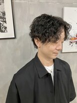 ハウワズ 西荻窪(HAWuaz) 波巻きシャドウパーマ×清潔感センターパート