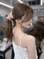 アマトウキョウスマートサロン(AMA TOKYO×Smart Salon)&nbsp;［岩井style］20代30代40代韓国レイヤー/韓国ヘア/前髪顔まわり