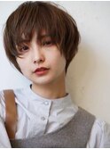 オール世代オススメ☆小顔マッシュ☆フェザーショート髪質改善◎