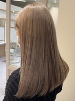 スピンヘア SOCOLA塚口店(Spin hair)&nbsp;外国人風カラー/ホワイトミルクティー×エアリーロング