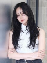 エルサザビューティー 神戸三宮(Elsa the beauty)&nbsp;艶髪韓国レイヤー髪質改善顔まわりくびれヘア水素カラー