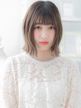 モッズヘア 越谷(mod's hair) ■ワイドバング美髪切りっぱなし外ハネボブディ47越谷20代30代
