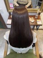 ネウィサリュー 立川(newi saLyu)&nbsp;髪質改善透明感カラー顔まわりレイヤーカット韓国20代30代40代