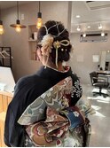 【 Blowfy 】成人式 水引 ヘアセット