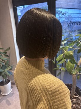 コンフィー(comfy) 【comfy 佐藤】まるみボブ【草加/谷塚美容室】