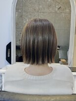 ガレリアエレガンテ 徳重店(GALLARIAElegante)&nbsp;◎透明感カラー×大人ボブ｜くすみベージュ