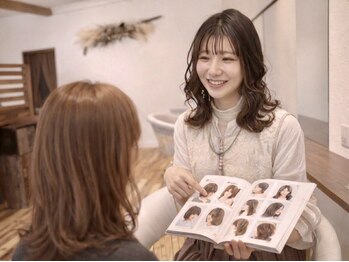 ウミト(Umito)の写真/髪のお悩みは人それぞれ。あなたのライフスタイルに合わせた提案で、サロン帰りのキレイが続く♪
