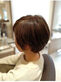 ショートボブカットスタイル
