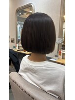 サンクチュアリ 箕面店(Sanctuary) 丸くおさまるボブスタイル