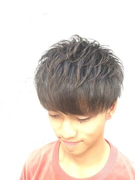 ヒロギンザ 浜松町店(HIRO GINZA) ワンカールパーママッシュツーブロヘア<浜松町/メンズ/ヒロ銀座>