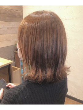 アナザーワールド(ANOTHER WORLD) 大人くびれボブ＊外ハネボブ＊ミディアムボブ