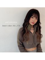 ヴァンクラウドコウベ(VENT CLOUD KOBE)&nbsp;＃プルエクステ＃エクステ＃カラー＃神戸美容室