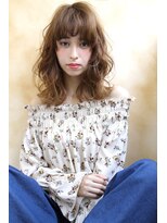 ラバーズ ラパーク岸和田店(LOVERS)&nbsp;モカブラウン_かきあげロングマロンベージュ_5