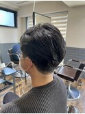 パーマ×楽ちん