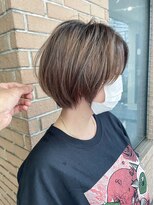 サロンドミルク 新百合ヶ丘店(salon de MiLK)&nbsp;脱白髪染めハイライト［新百合ヶ丘/ハイライト/白髪染め］