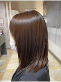 髪質改善カラー(^^)