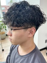 ウェイビーエフティフィフス 横浜西口(WAVEY ft.fifth) 波巻きスパイラルパーマツーブロックツイストパーマメンズヘア