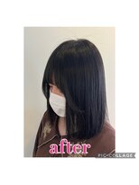 チェルモ 茅ヶ崎(CHELUMO)&nbsp;縮毛矯正☆after