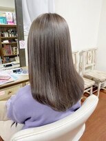 ジュエル アンド バービー(Jewel&Barbie) 【イルミナ♪】髪質改善とアッシュ系ダークブラウンカラー*