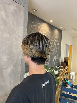 ブロッサム 東中野店 20代30代ハイライトバレイヤージュブリーチ立体感透け感