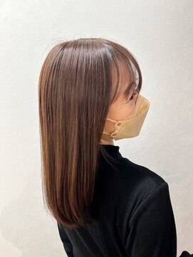 ウエストサイドバイエスブランド(WESTSIDE BY S BRAND) うる艶ミルクティーベージュ☆