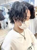 テトラ バイ ネオリーブ 横浜西口店(tetra by neolive)&nbsp;横浜★ウルフカットのツイストスパイラルパーマ