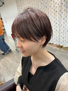 コワファーストナガサキシャンプーボーイ(COIFF1RST NAGASAKI SHAMPOO BOY) 大人ショートボブ×ナチュラルボブ×ミニボブ 20代30代40代