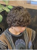 新潟メンズパーマ　新潟波巻き　新潟波巻きパーマ