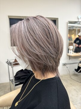 ファンド 千葉(fand) 白髪ぼかしハイライト/イメチェン/ホワイトグレー