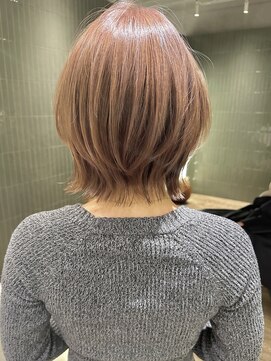 ナナローネス(nana loness) レイヤーカット レイヤーボブ くびれボブ ミディアムヘア