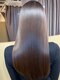 サンノット(SUN KNOT)の写真/今までの縮毛矯正とは全く違う仕上がりに感動！ダメージレスで自然な仕上がりのストレートヘアを叶えます♪