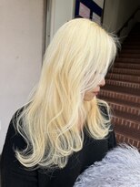 リンドヘアー(Lindo hair) 抜きっぱなしブロンド　Tomoya