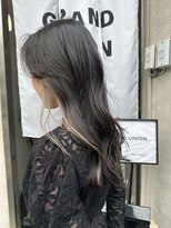 ア グランド ユニオン 広尾店(A GRAND UNION) 【A GRAND　UNION 】透明感カラー cool brown 【広尾／恵比寿】