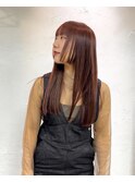 【Lomalia渋谷】透明感カラー シアーカラー 姫カット