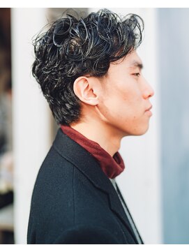 カフ(CAF) CAF河内 メンズパーマ 20代30代 大阪 心斎橋
